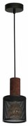 Lampa Wisząca ARES BLACK 1xE27