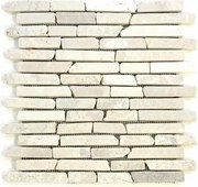 Mozaika marmurowa Garth na siatce kremowa 1 m2