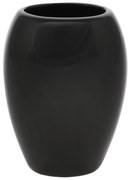 Wazon ceramiczny Jar, 14 x 20 x 9 cm, czarny