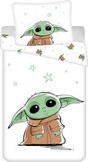 Jerry Fabrics Pościel bawełniana Star Wars BabyYoda, 140 x 200 cm, 70 x 90 cm
