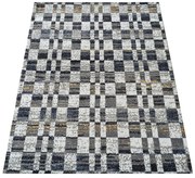 Nowoczesny dywan w prostokątne wzory S8-N84