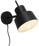Retro Lampa ścienna czarna - Chappie