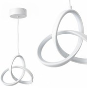 LAMPA SUFITOWA WISZĄCA LED APP1783-CP BIAŁA