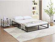 Metalowa rama lózka 160 x 200 cm - Czarna