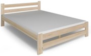 Małżeńskie Drewniane Łóżko Z 160X200 4 Rozmiary Materacem