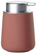 Jasnoczerwony porcelanowy dozownik do mydła 250 ml Nova – Zone