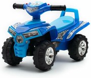 Baby Mix Dziecięcy rowek z dźwiękiem Czterokołowy,niebieski