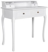 Biały stolik toaletka do makijażu M8-M49