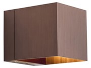 Nowoczesny Kinkiet / Lampa scienna w kolorze ciemnego brązu z LED i dotykowym ściemniaczem, akumulatorowy - Joris Nowoczesny Oswietlenie wewnetrzne