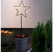 Eglo 411175 - Świąteczna zewnętrzna dekoracja LED SPIKY LED/3xAA IP44 gwiazda