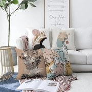Zestaw 4 poszewek na poduszki Minimalist Cushion Covers Autumn, 55x55 cm
