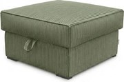 Pufa SMART COSARO z miejscem do przechowywania 65x65 cm, miętowa