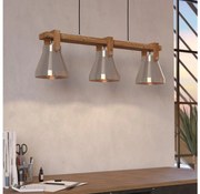 Eglo 43952 - Żyrandol na lince CAWTON 3xE27/40W/230V