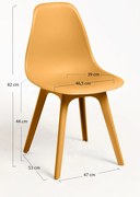 Pakiet 4 krzese Kelen Suprym