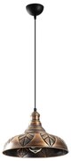 Lampa wisząca w kolorze brązu z metalowym kloszem ø 31 cm Chandelier – Opviq lights