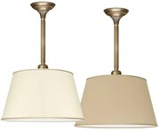 Lampa mosiężna z abażurem LA-S1B