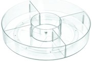 Okrągły przezroczysty pojemnik iDesign The Home Edit, ⌀ 45,7 cm