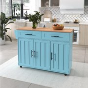 Rozkładany wózek kuchenny z miejscem na przechowywanie - Elegancki i praktyczny design