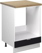 Szafka kuchenna czarne paski 60x60x82 fame-line