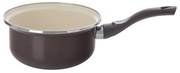 Orion Emaliowany rondel z rantem Brown, średnica16 cm, śred. 16 cm