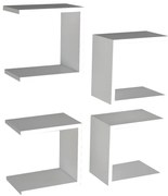 Półka Base White, 4 szt.