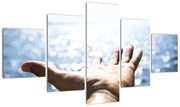 Obraz otwartej dłoni (125x70 cm)