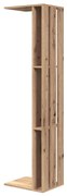 Słupek dostawka AVIOLA dąb artisan, 3 półki