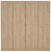 Szafa w dekorze dębu 195,5x200 cm Billund – Tvilum