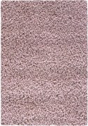 Dywan shaggy Best jednokolorowy różowy 60 cm x 110 cm