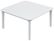 Stolik ogrodowy kawowy Rimo White 77,5 x 77,5 cm FERNE