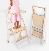 Nieoceniona pomoc dla dziecka: wielofunkcyjny składany taboret