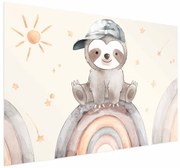 Plakat Pośród gwiazdek i tęcz 60x40 cm bez ramy bez marginesu ARTGEIST B