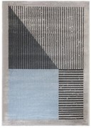 Dywan nowoczesny Lara szaro-niebieski 80 cm x 150 cm