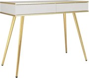 ORIANA Toaletka T 102 biała | nogi złote