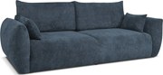 Sofa Kanapa SAPHIRE 3 osobowa wolnostojąca w tkaninie FLOW 22