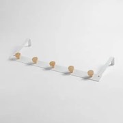 Wieszak Na Drzwi Z Żelaza Kinsale Biała - Sklum