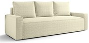 Kremowa rozkładana sofa z funkcją spania T1-T41