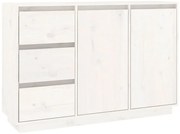 Biała duża komoda z litego drewna E7-Z66