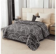 Narzuta na łóżko CHARCO, szary Rozmiar: 220 x 240 cm