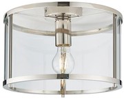 Endon 96150 - Lampa sufitowa HOPTON 1xE27/10W/230V błyszczący chrom