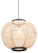 Orientalna lampa wisząca brązowa 48 cm - Rob
