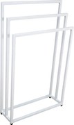 Biały stojak na ręczniki 75 cm X11 H3-H27