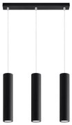 Sollux SL.0329 - Żyrandol na lince LAGOS 3 3xGU10/10W/230V czarny