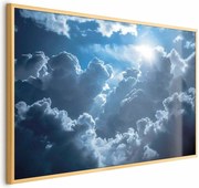 Plakat Ożywiona sceneria 30x21 cm z ramą złotą bez marginesu ARTGEIST B