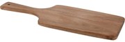 Deska do krojenia z drewna akacjowego z uchwytem 42 × 16 × 1,6 cm