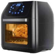 Aigostar - Piekarnik termoobieg 1400W/230V 12l czarny