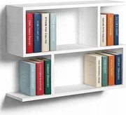 Nowoczesna Biała Półka Wisząca S8-Z21