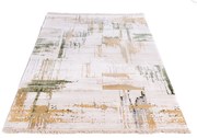 Dywan akrylowy Experience Marmur kremowo-zielony 160 cm x 230 cm