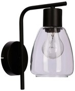 Nowoczesny metalowy kinkiet z bezbarwnym kloszem - 5X D203 S6-Z82