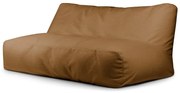 Brązowy worek do siedzenia z materiału bouclé Sofa Tube 190 – SLOWDOWN